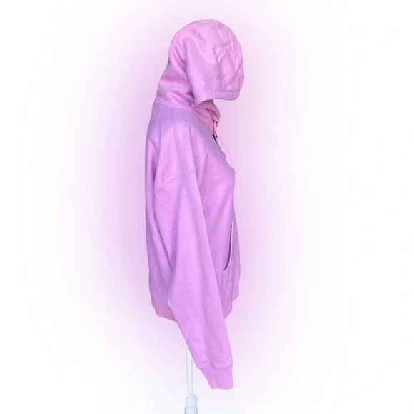 Vintage Champion Reverse Weave Hoodie Sweatshirt Size Medium Bubble Gum Pink - Picture 4 of 7